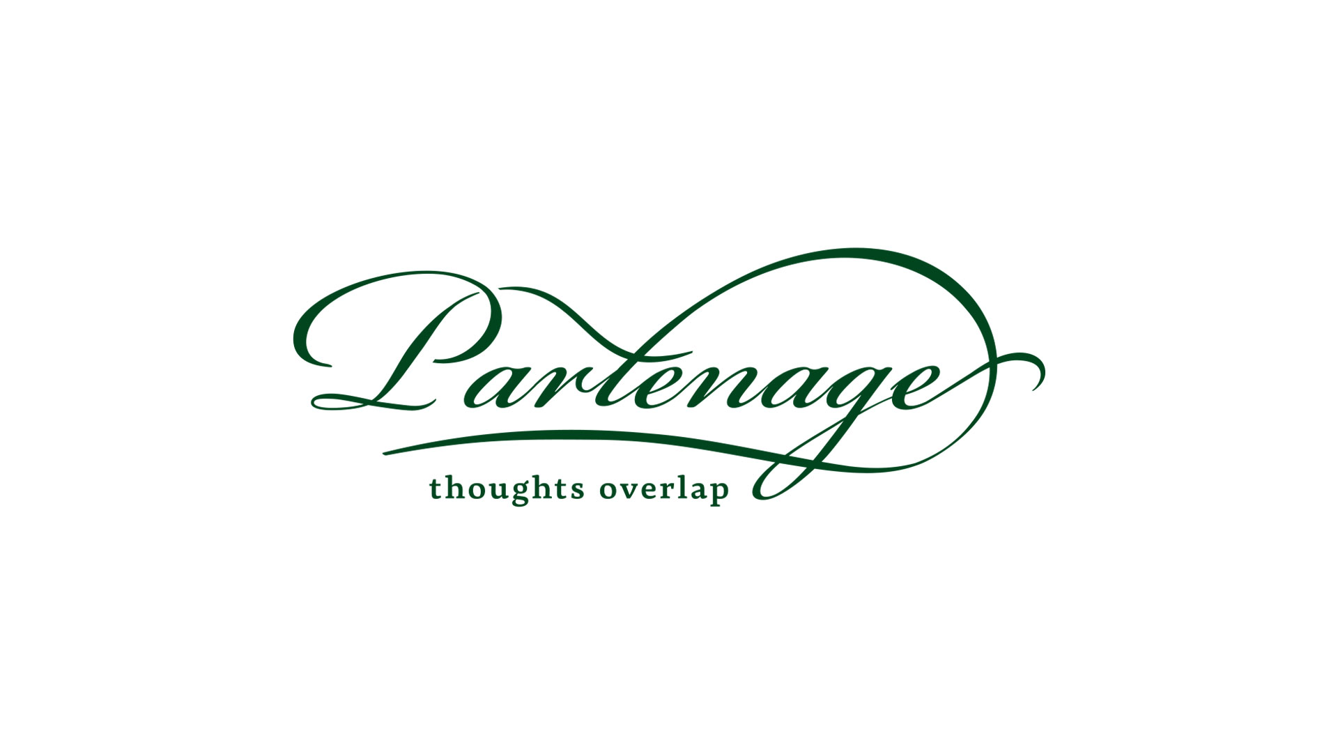 レザーブランド『partenage』ロゴ